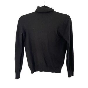 Express sweater womens black merino wool turtleneck sweater medium